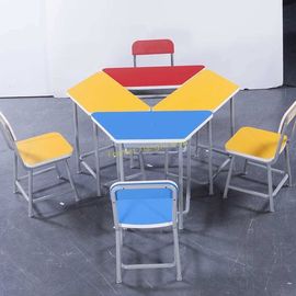 China Colorful Kid Children Study Desk and Chair Combination Table supplier