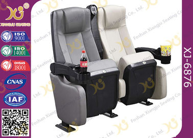 China Fire - Resistant 3D Leather Cinema Theatre Chairs / VIP Stadium Seats supplier