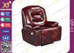Shop Black Leather VIP Cinema Seats With Power Recline Optional Home Theater Sofa supplier