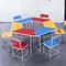 Colorful Kid Children Study Desk and Chair Combination Table supplier